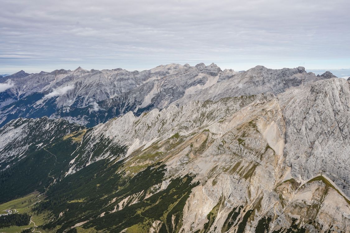 Austrian Alps Rocks Majestic Alps Mountain Range in Tirol, Austria · Free Stock Photo