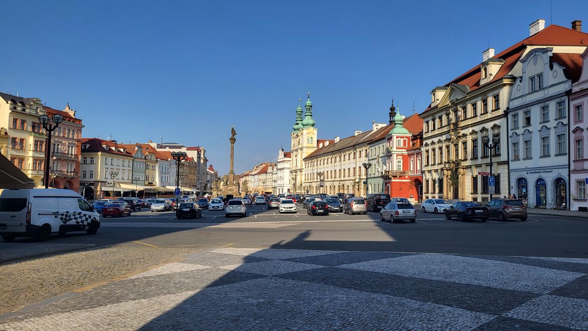 Telč's arcaded Renaissance square — a single architect's 50-year reconstruction after the 1530 fire.