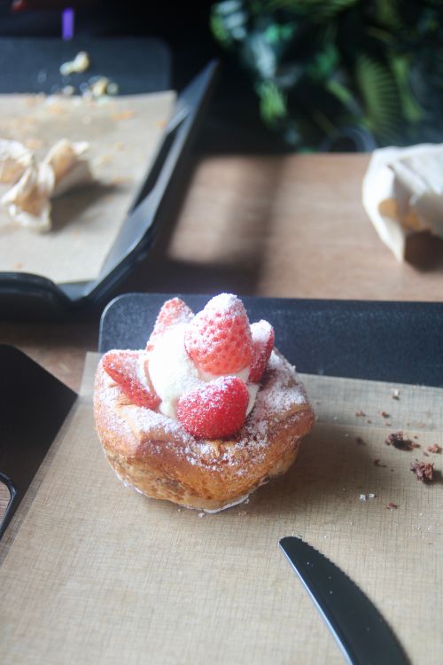 Free pastry  Stock Photo