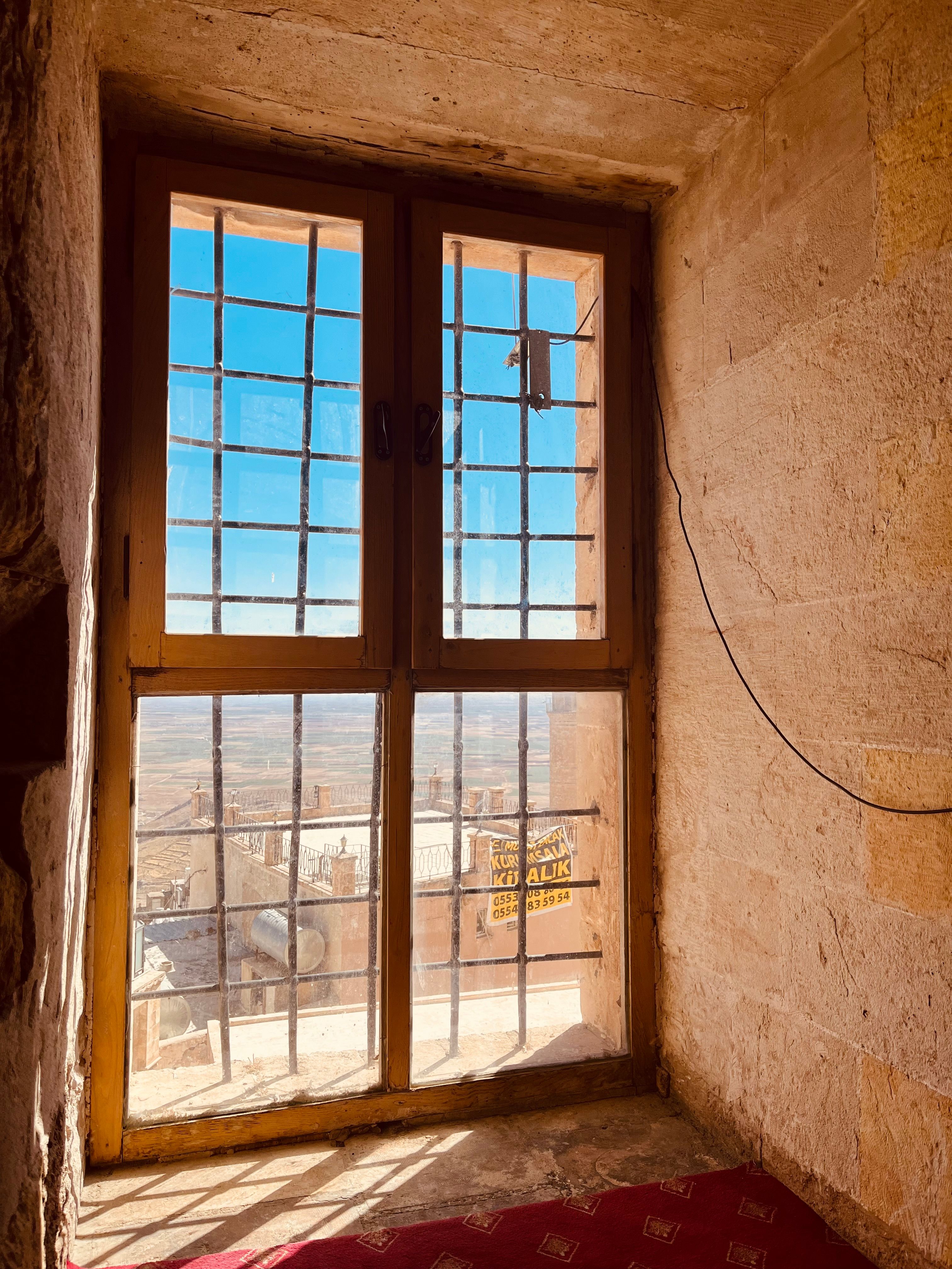 Historic Stone Window with Scenic View · Free Stock Photo