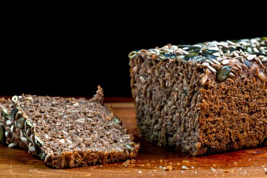 Flourless Sprouted Grain & Seed Bread — kidney-friendly food