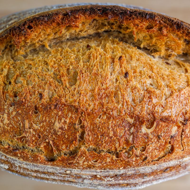 Slow Cooker Sourdough Discard Vegetable Ragù with Polenta Crust
