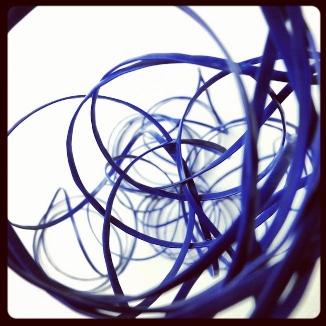 cable, loops, rope