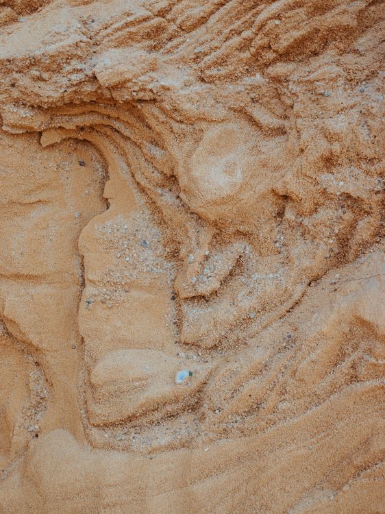 Texture Rounded Sand Close-Up of Intricate Textured Sand Patterns · Free Stock Photo