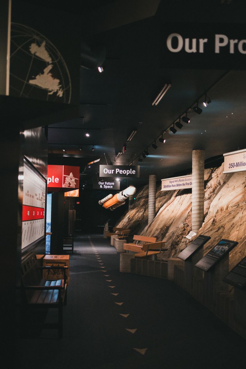 Immersive brand environment with large-format graphics