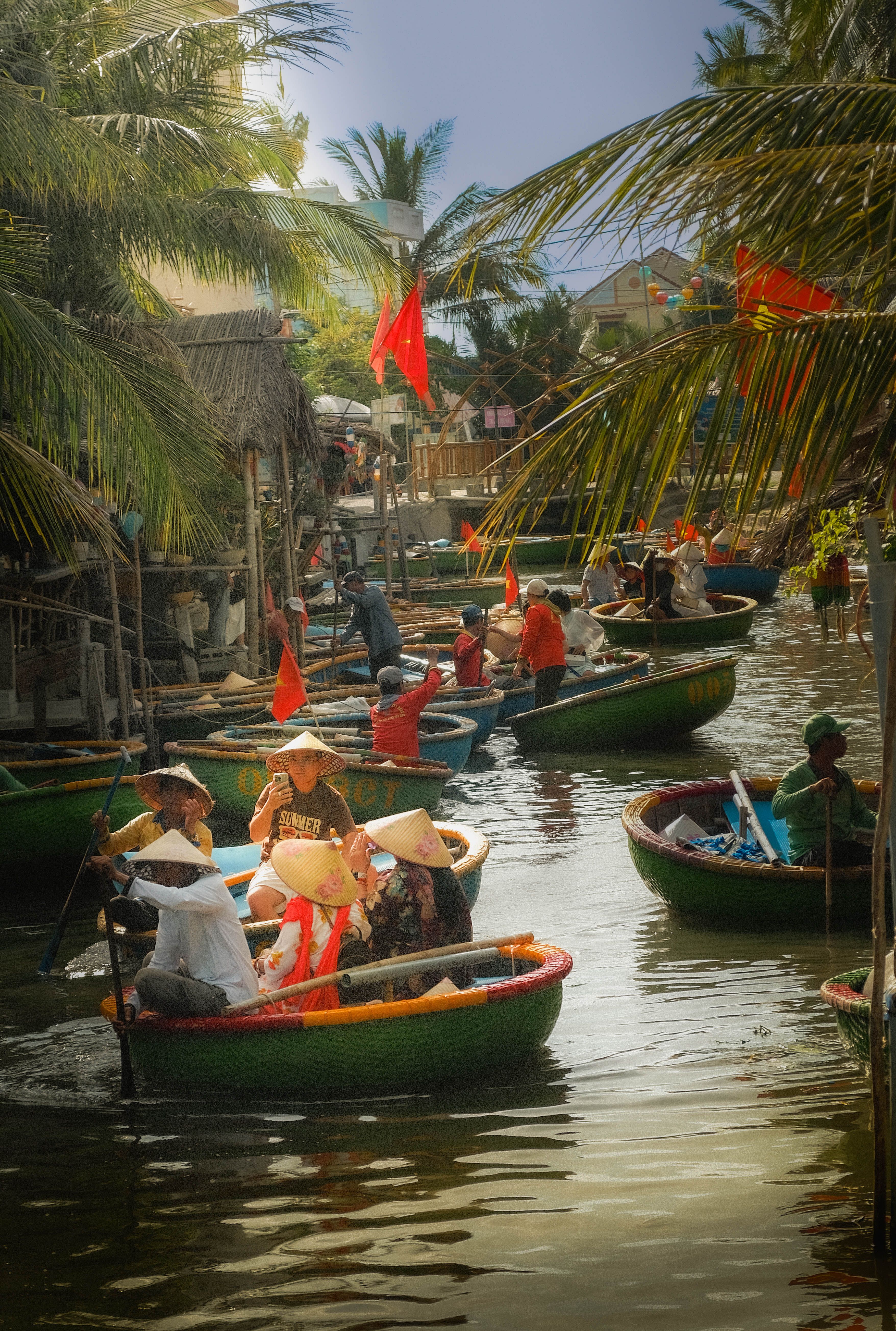 Thuyền Thúng Truyền Thống ở Hội An, Việt Nam · Ảnh có sẵn miễn phí