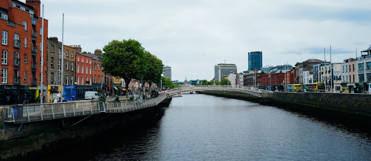 Dublín y el río Liffey