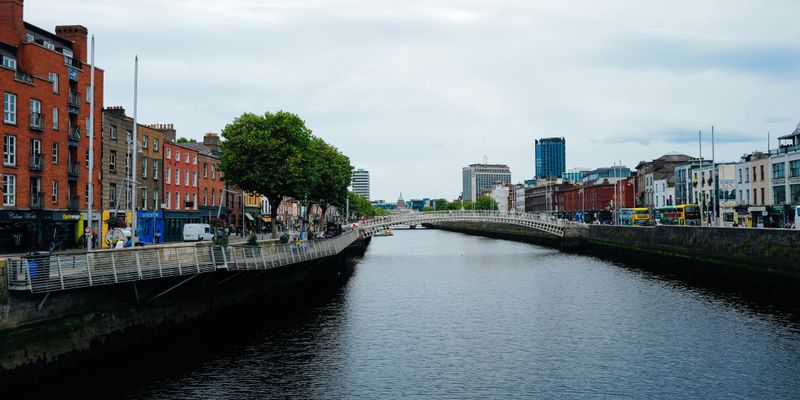 Dublín y el río Liffey