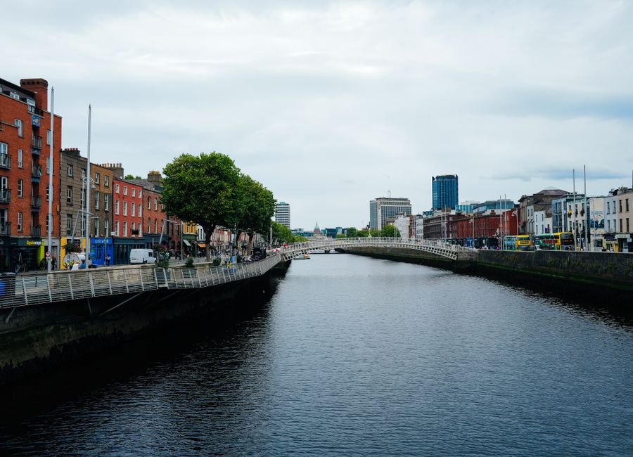 Dublin, Ireland — skyline and landmarks · stay connected with a Dublin eSIM from My Holiday SIM