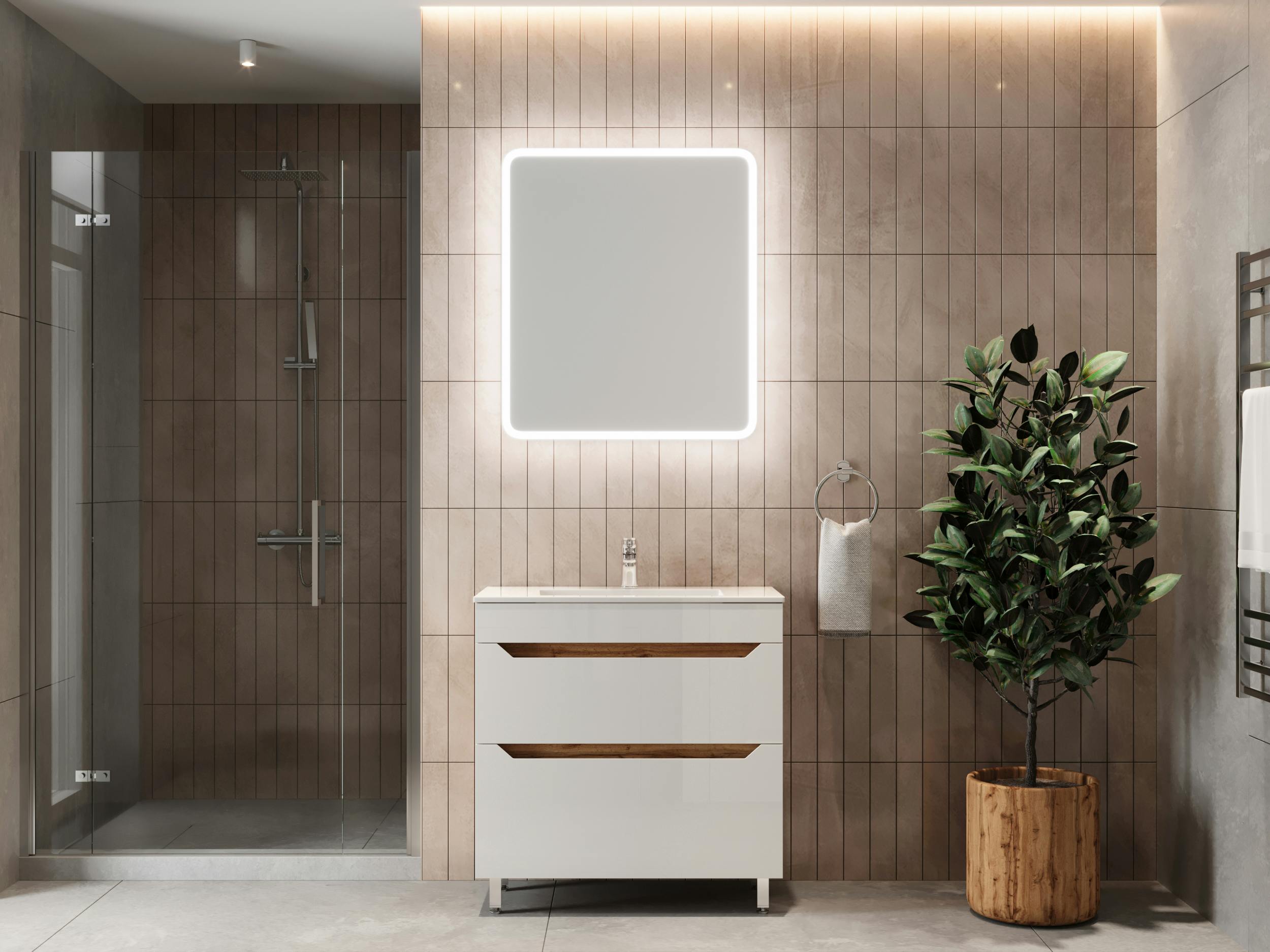 Change Small Bathrooms: The Elegance Of Soaker Tubs And Walk In Showers