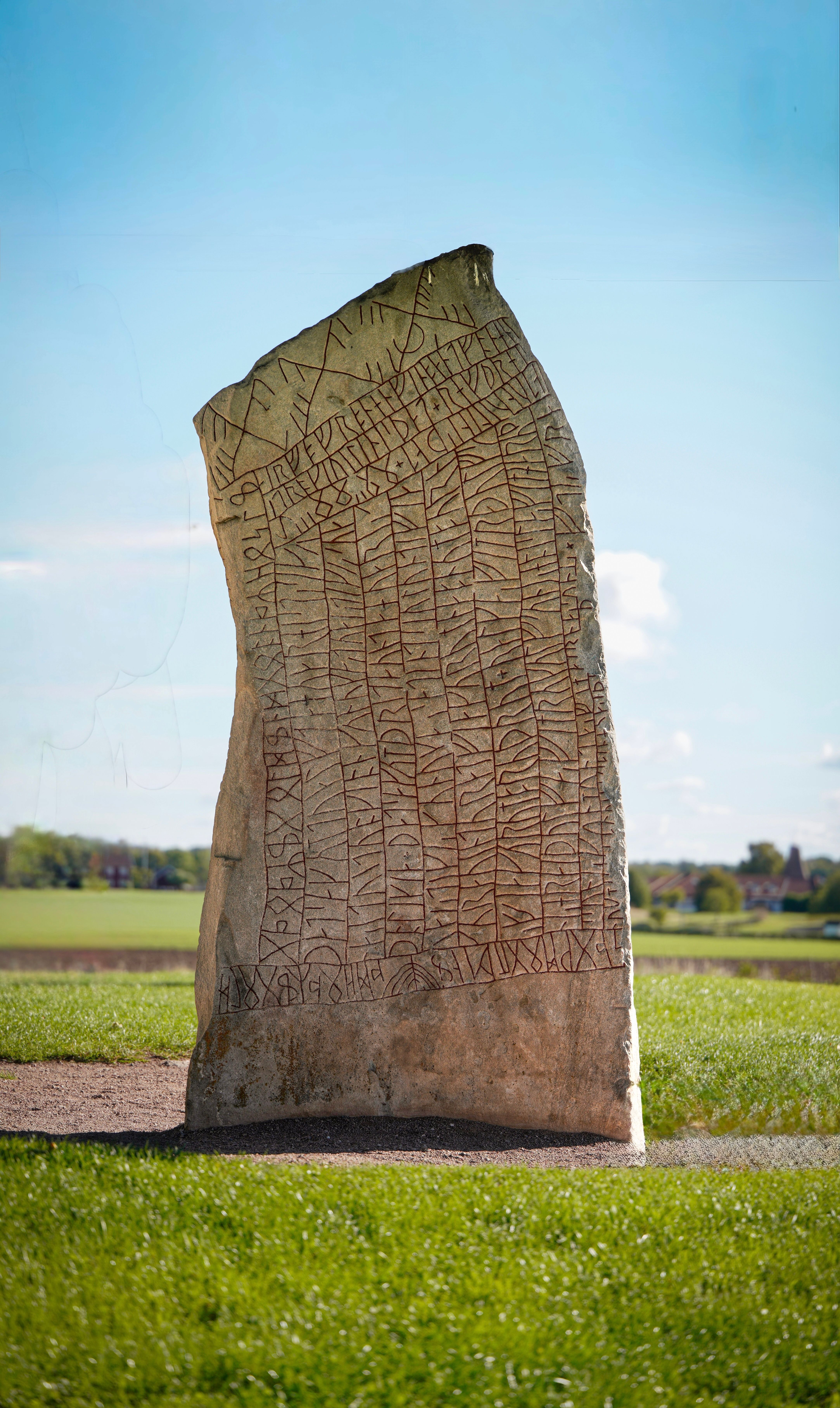 Piedra Rúnica En östergötlands Län, Suecia · Foto de stock gratuita