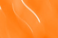 Abstract Orange Waves Background
