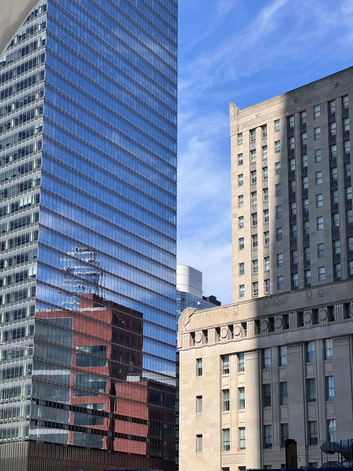 Beautiful view of Contemporary Skycrapers Architecture