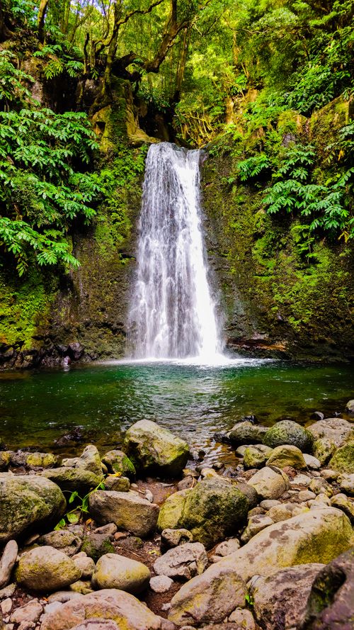 Free Salto do Prego Waterfall Stock Photo