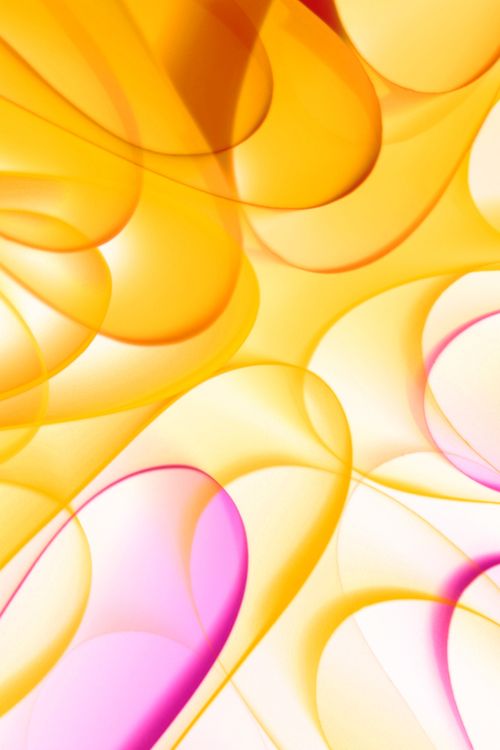 Free Dynamic abstract composition with flowing colorful shapes and vibrant tones. Stock Photo