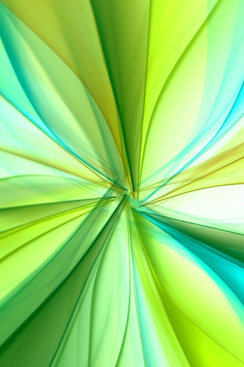 Free Colorful abstract art with green and blue shades creating a dynamic visual effect. Stock Photo