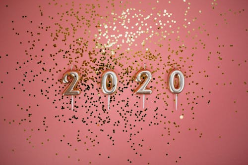 Free 2020 Balloons Stock Photo