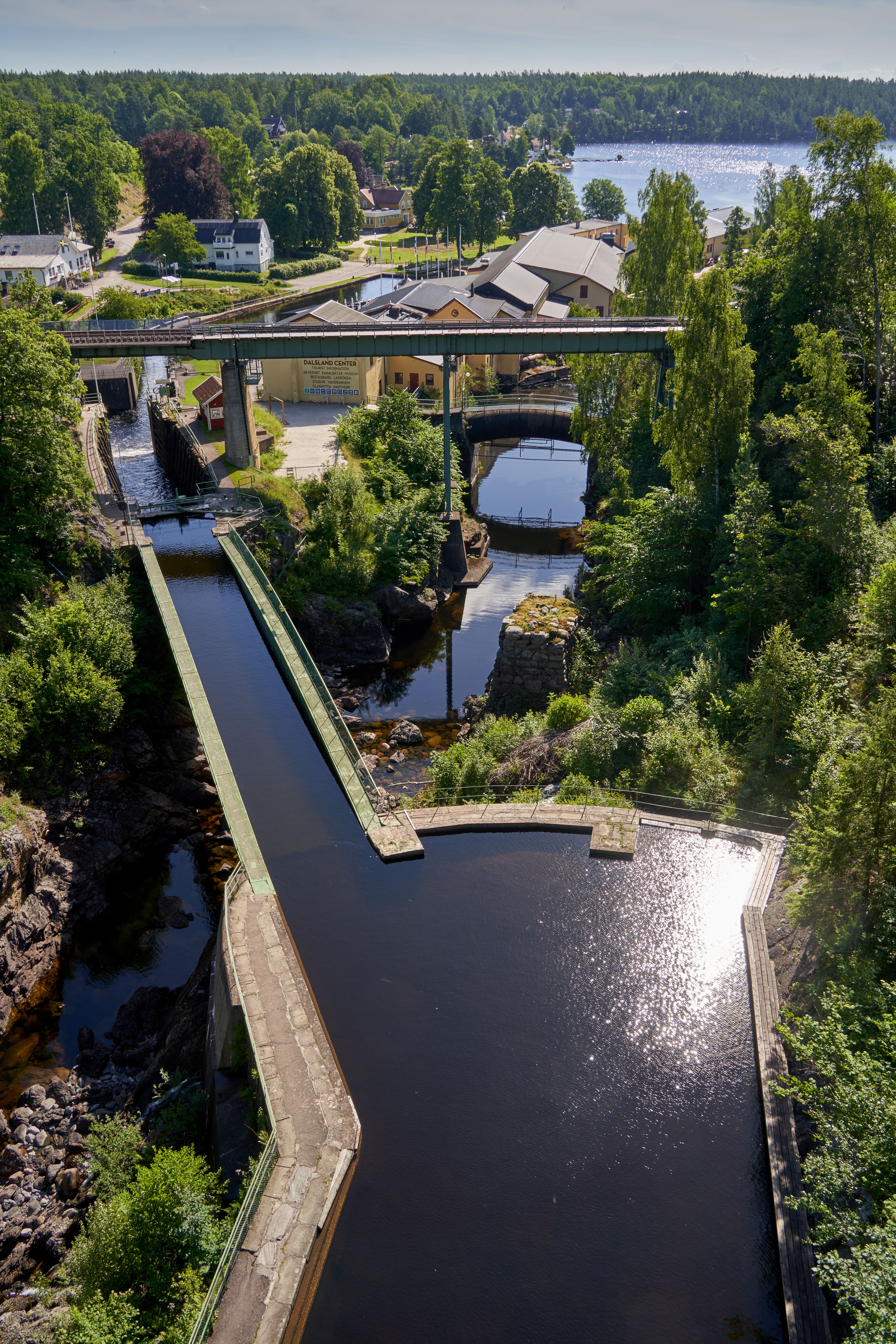 Scenic View of Håverud Aqueduct in Summer · Free Stock Photo