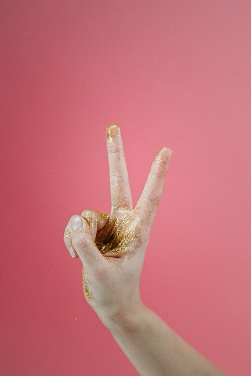 Kostnadsfri bild av fingrar, fred, Freds märke