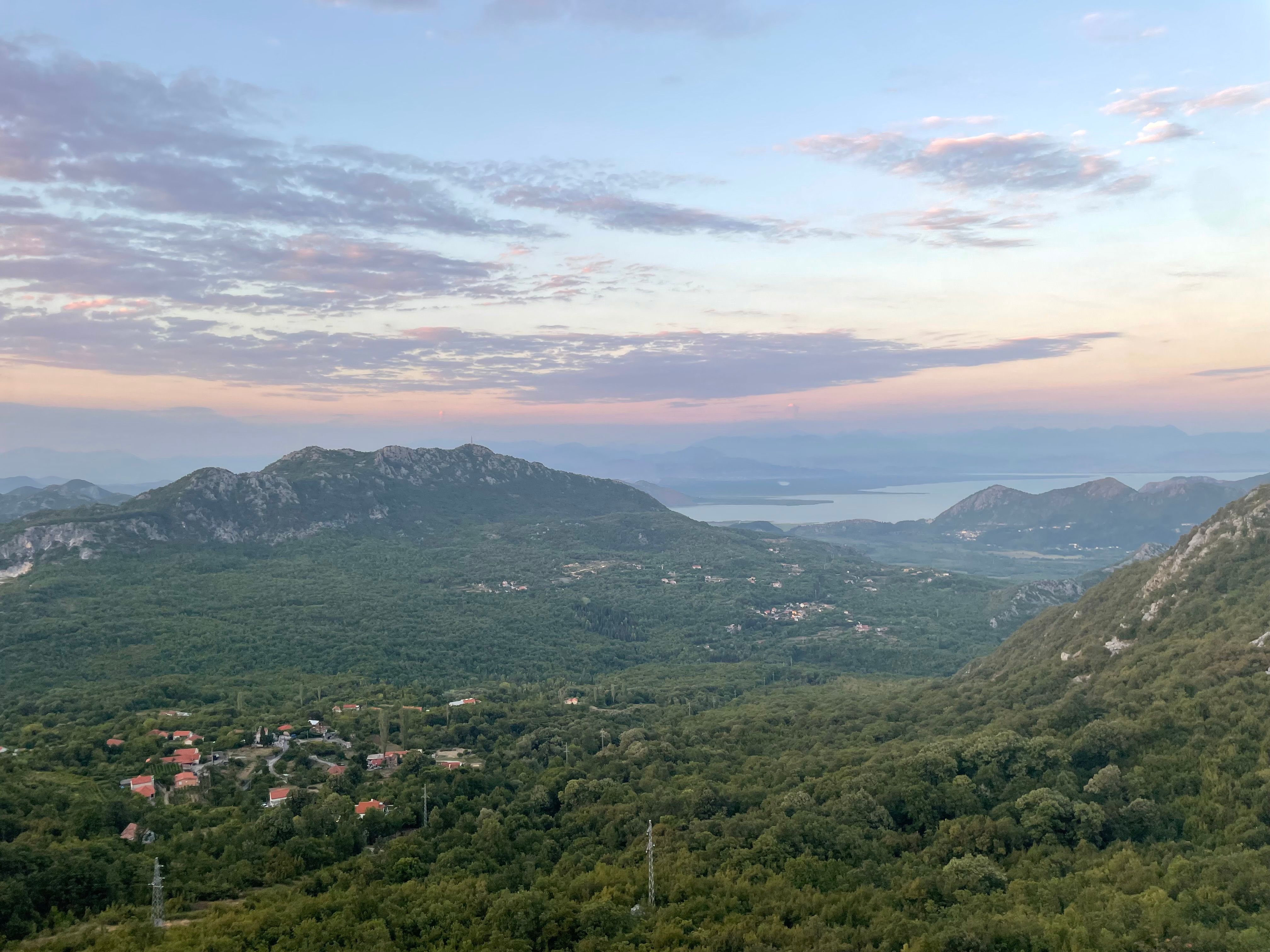 A train journey through the scenic landscapes of Montenegro, offering coastal views