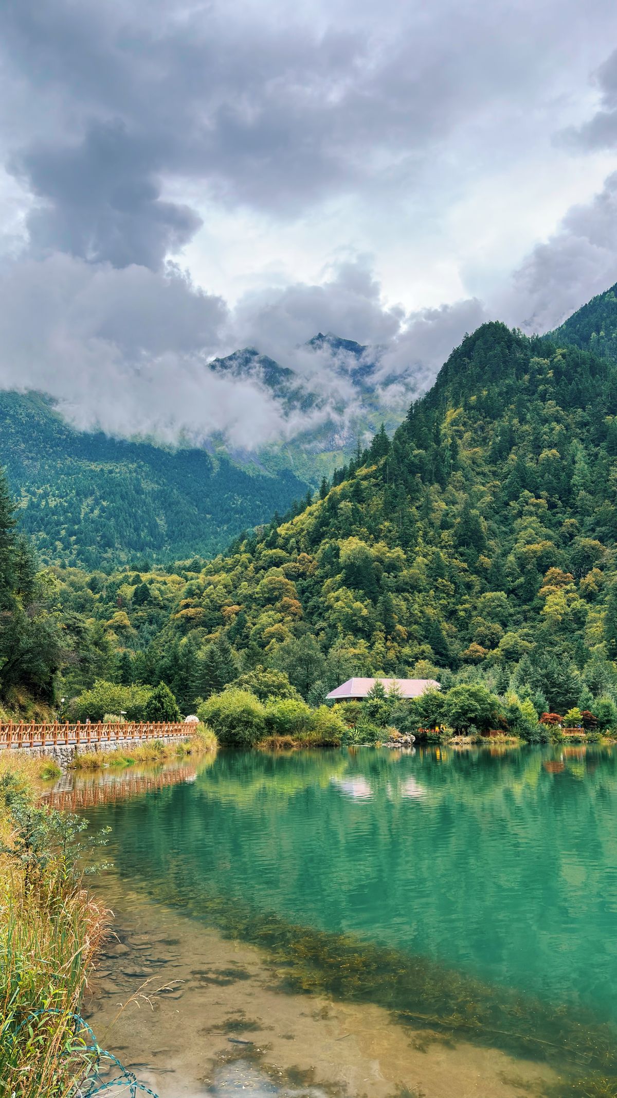 Scenic Mountain Landscape with Serene Lake Reflection · Free Stock Photo