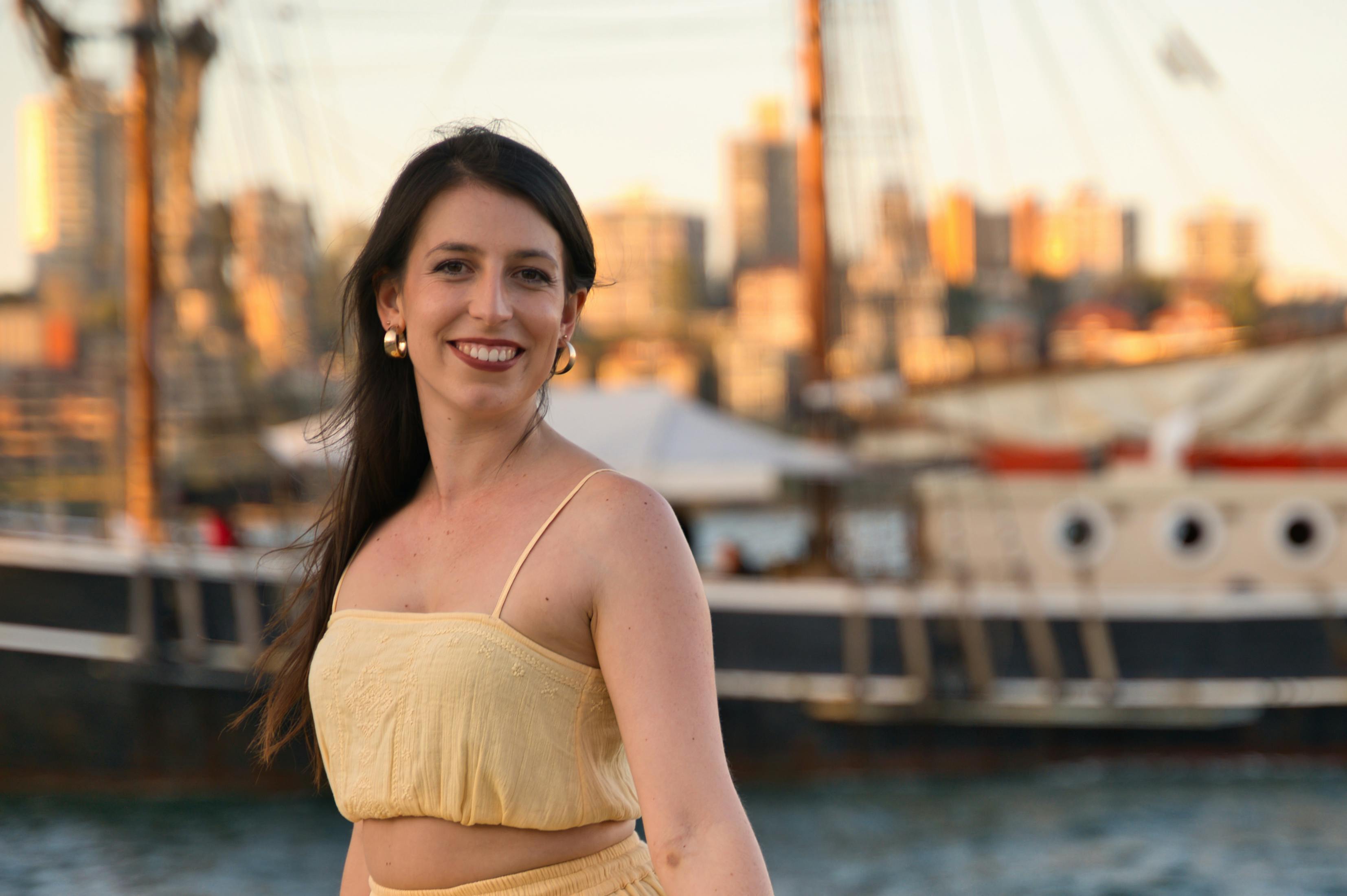 Community Conversation: Paige DiPirro with the Community Mental Health and Wellness Coalition (4-30-26) — Photo by Federico A