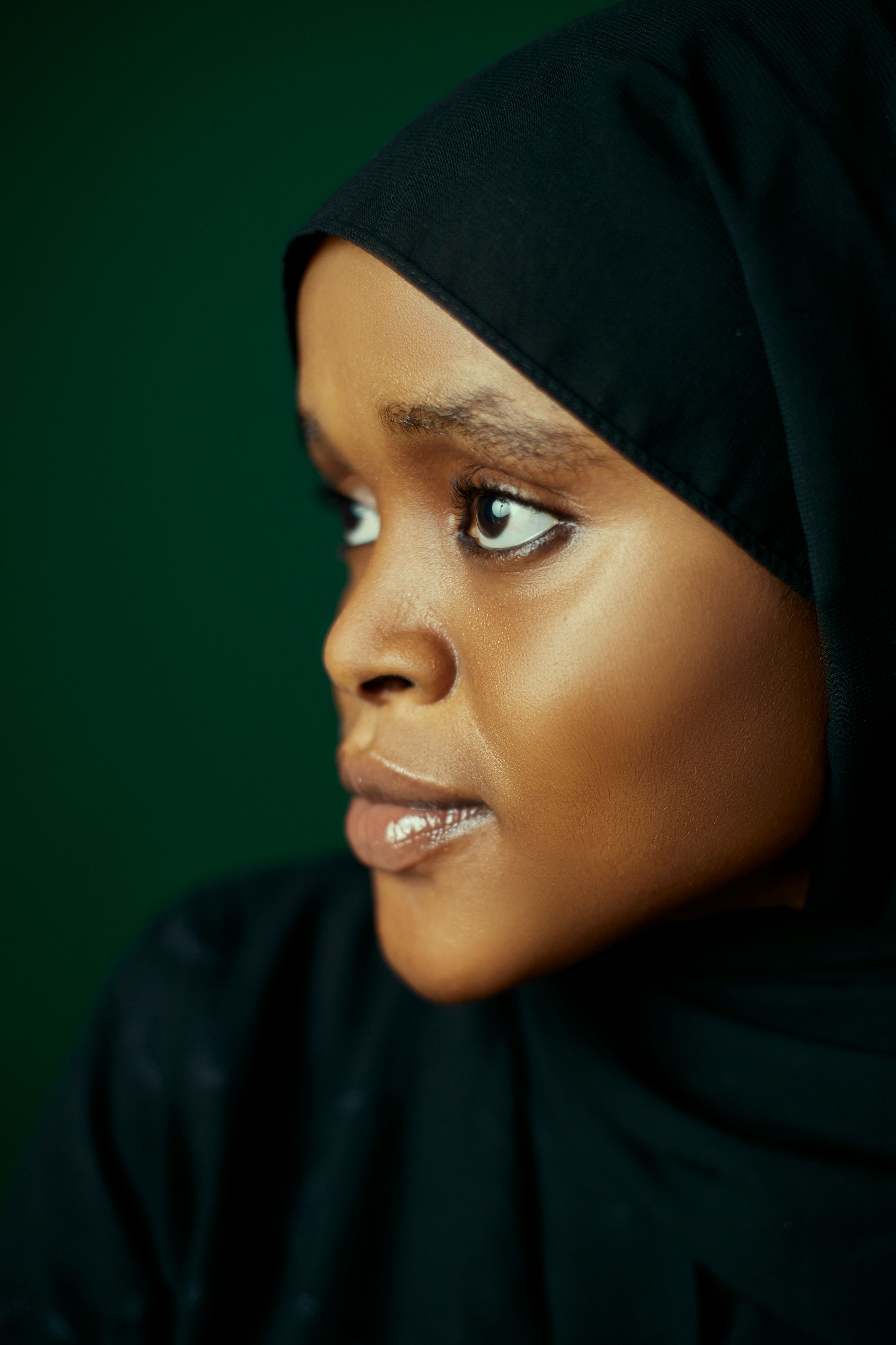 Portrait of a Woman in Traditional Hijab · Free Stock Photo