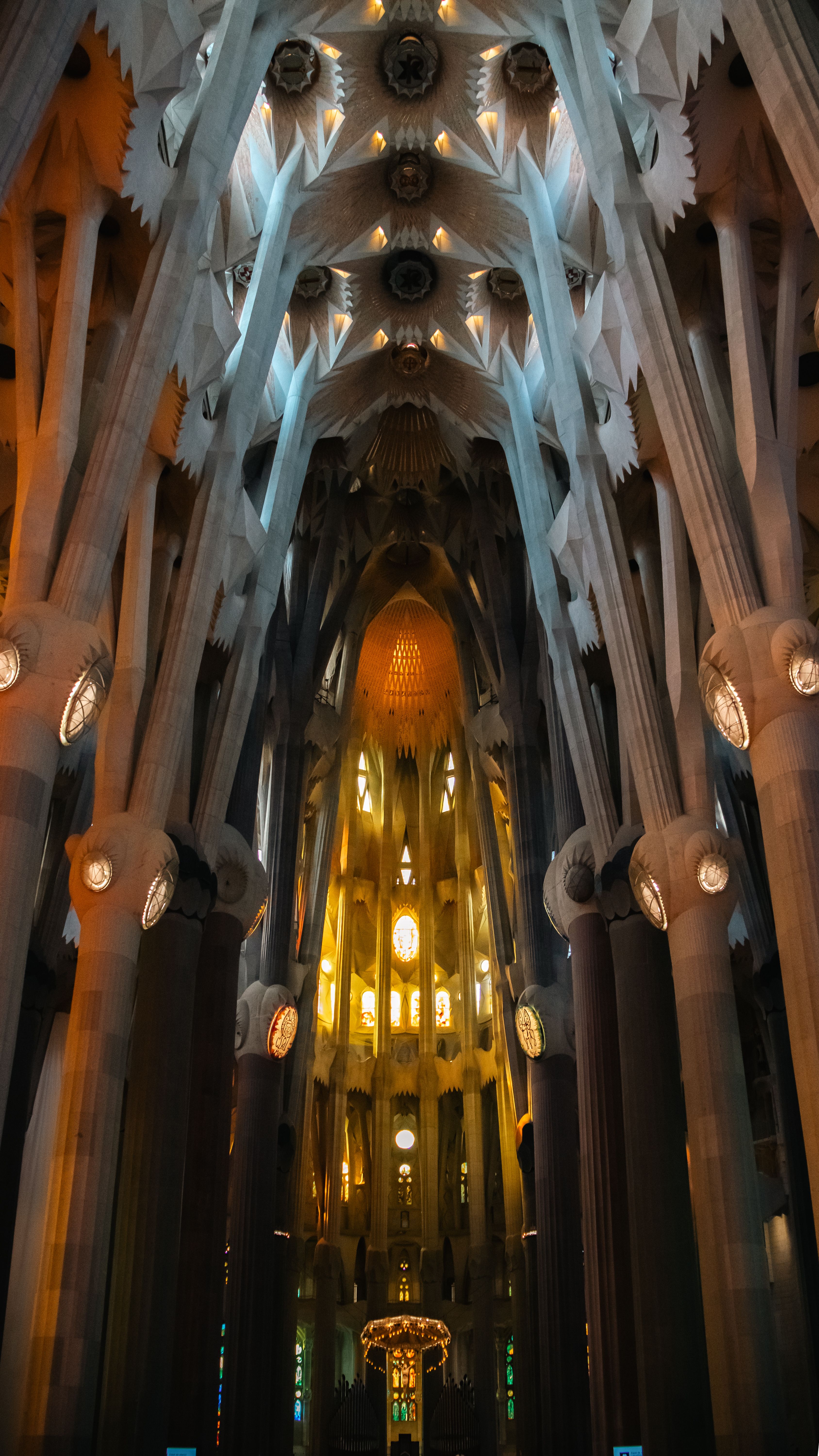 Interior View of Sagrada Familia, Barcelona · Free Stock Photo