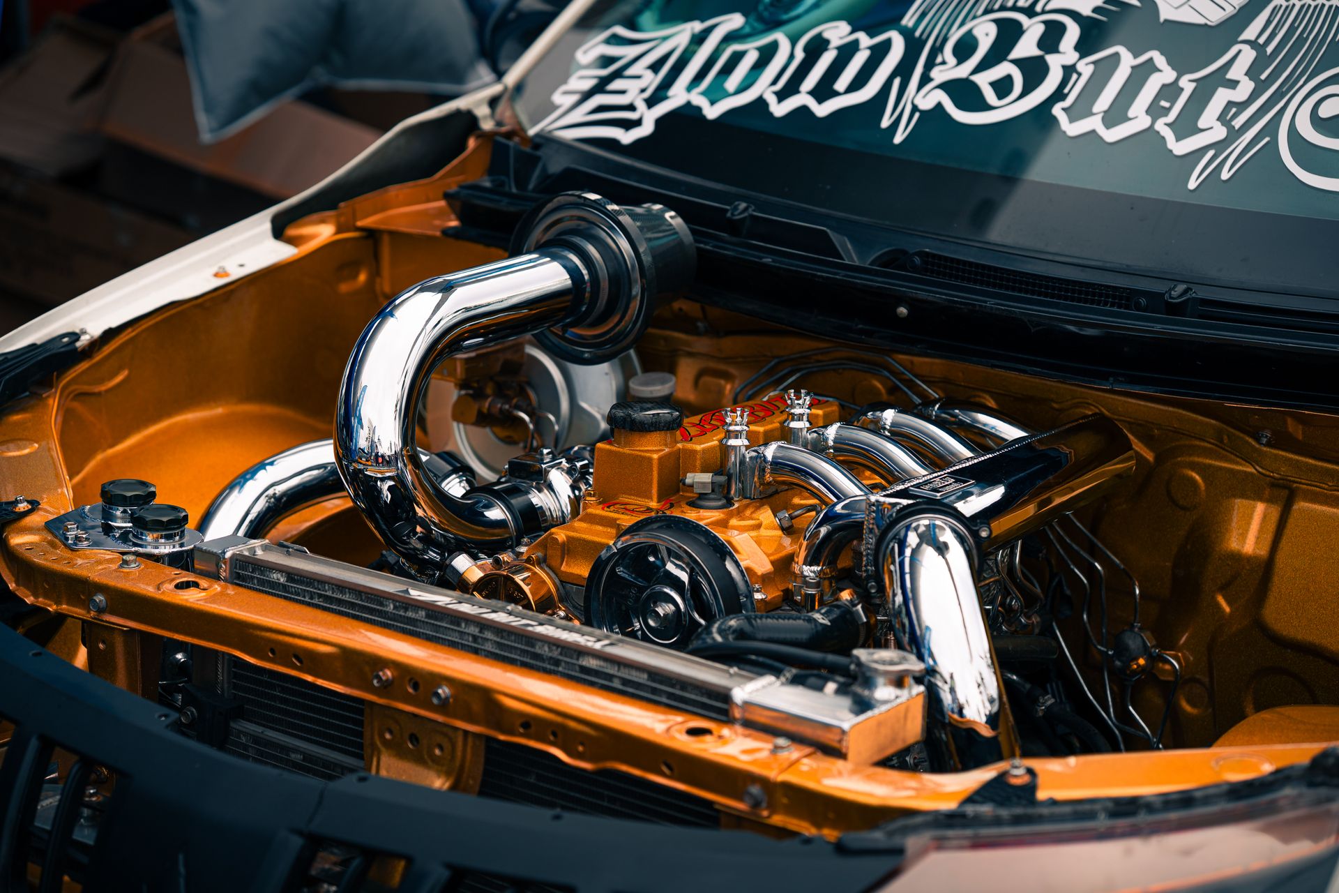 Tuned Engine Closeup