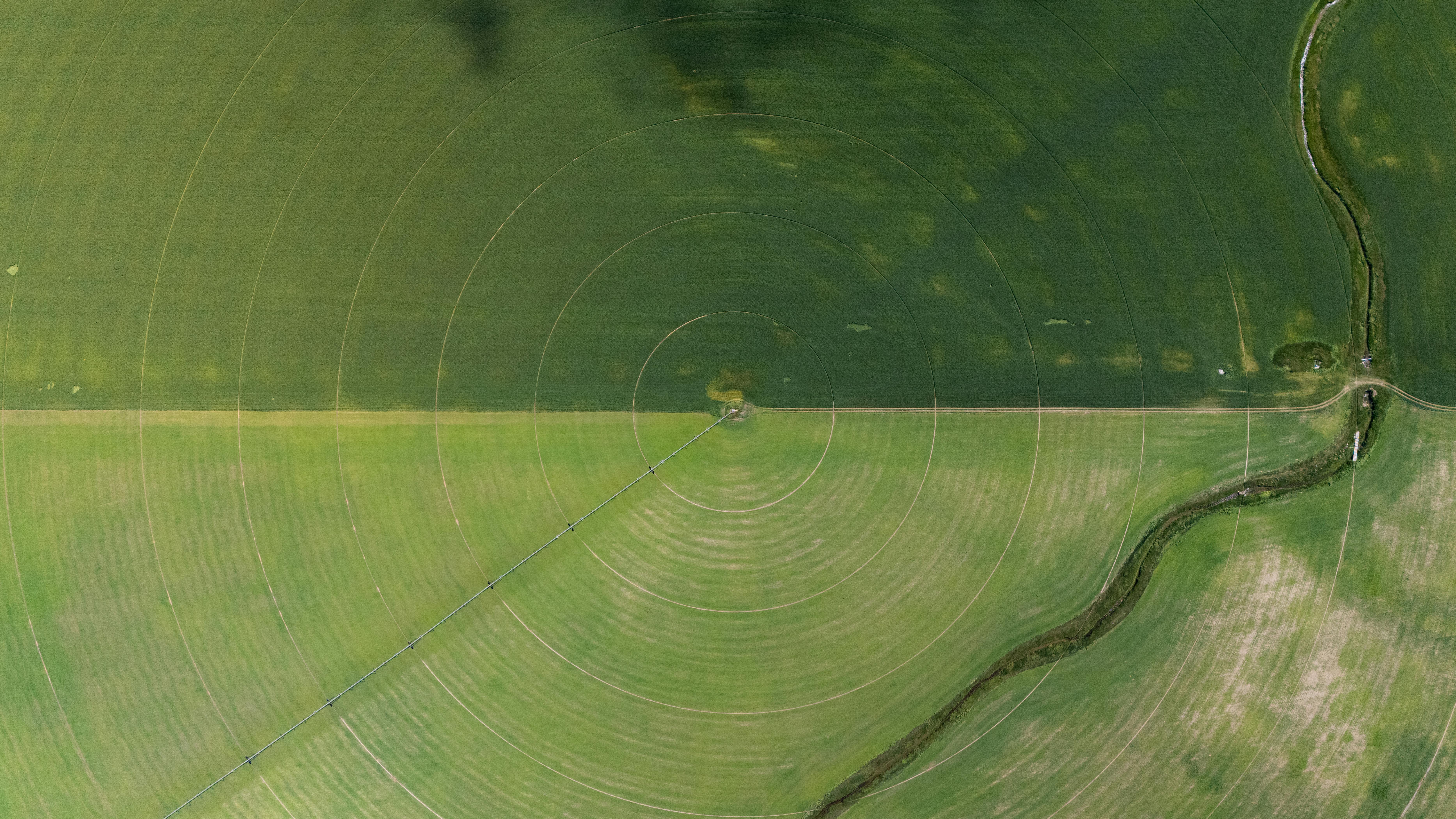 Free stock photo of agriculture, crop circles, crop irrigation