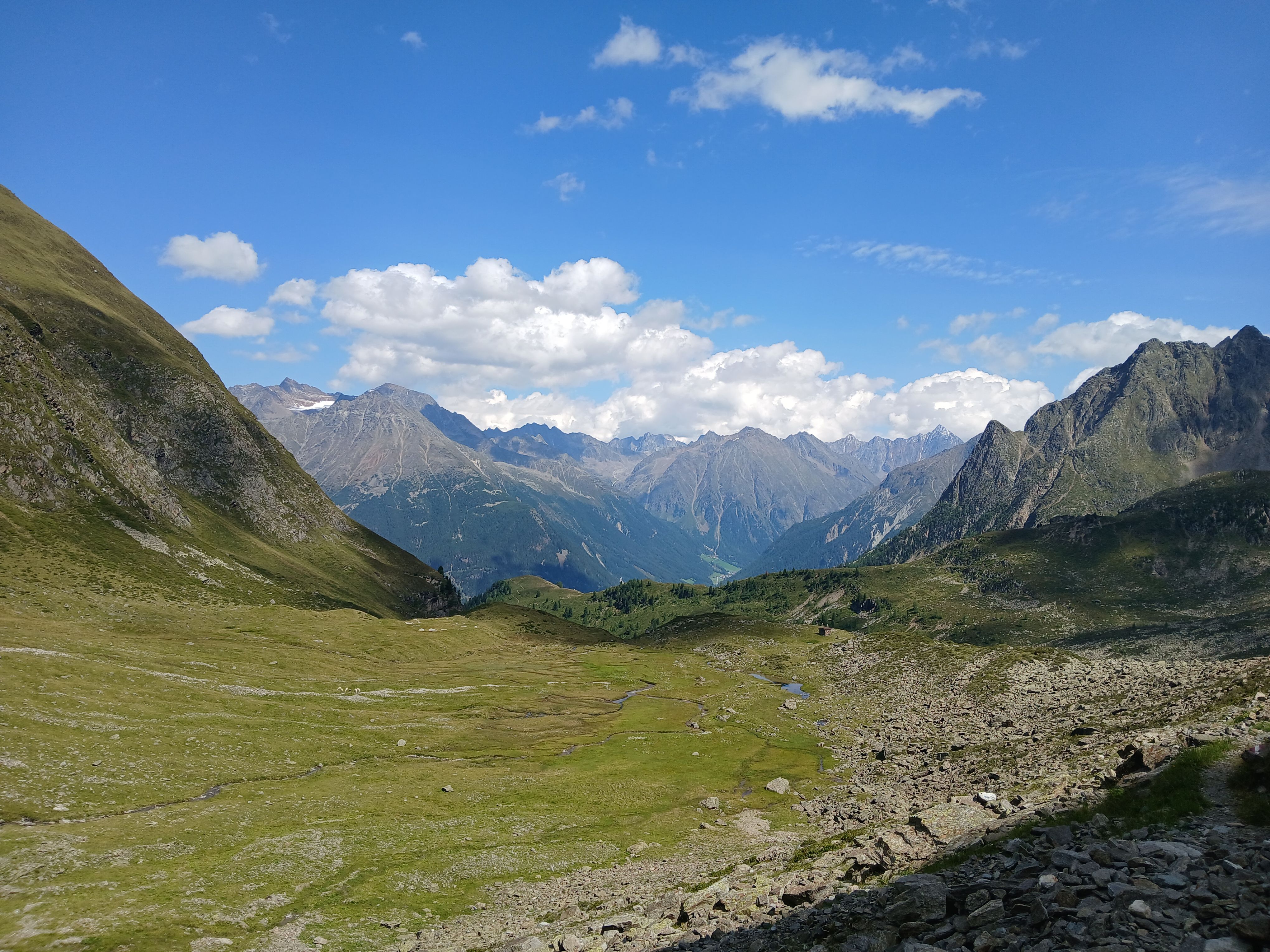 Stunning Alpine Mountain Landscape View · Free Stock Photo