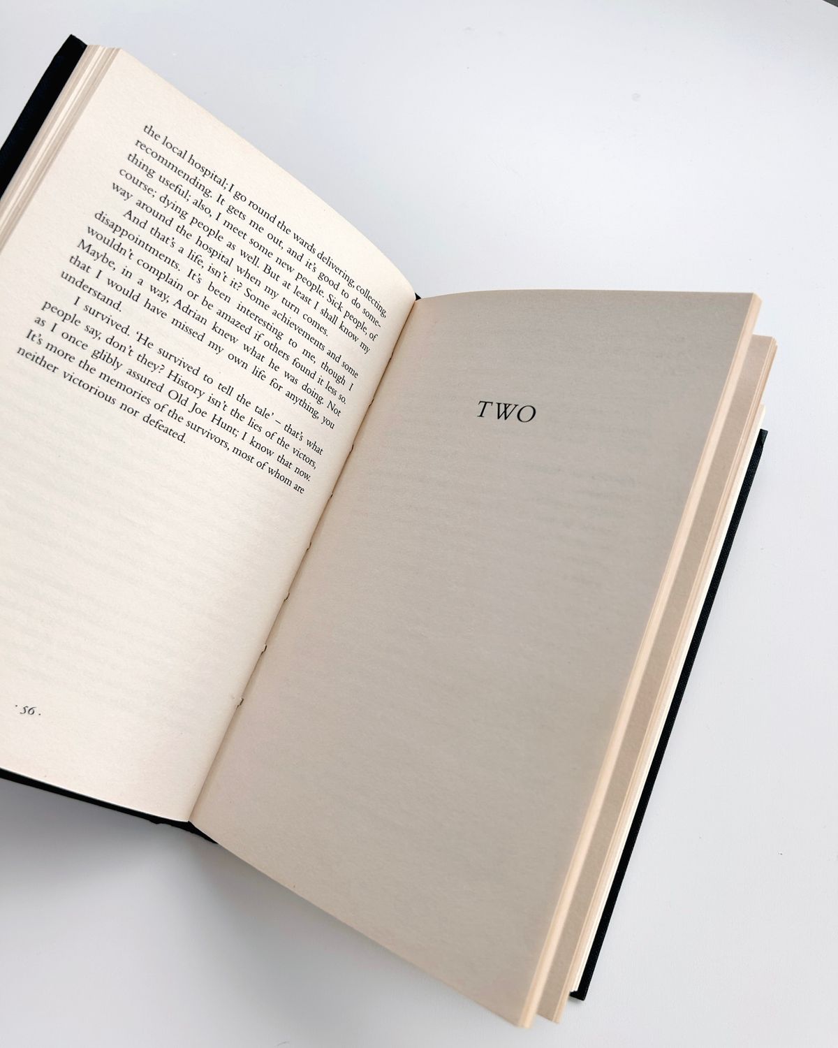 Open Book Chapter Open Book with Chapter Two Exposed · Free Stock Photo