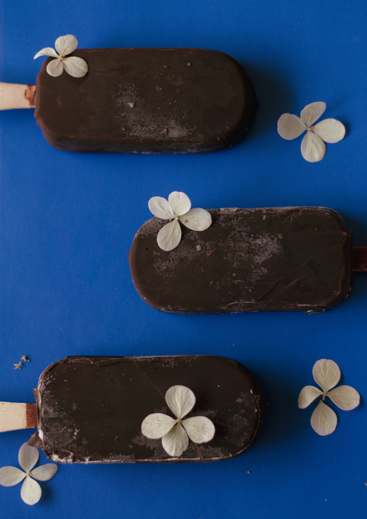 Esquimaux glacés au chocolat noir intense