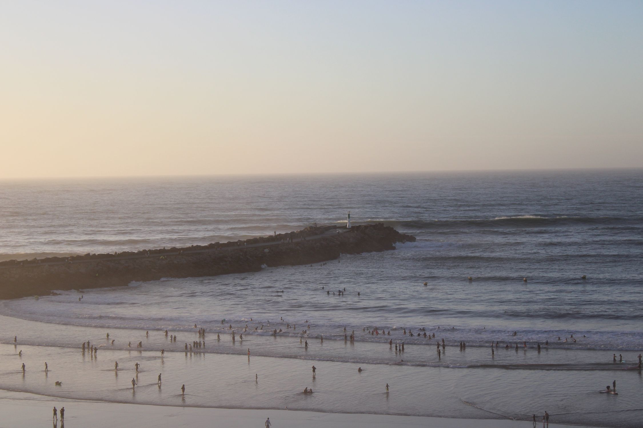 Peaceful Sunset at Rabat Beach, Morocco · Free Stock Photo
