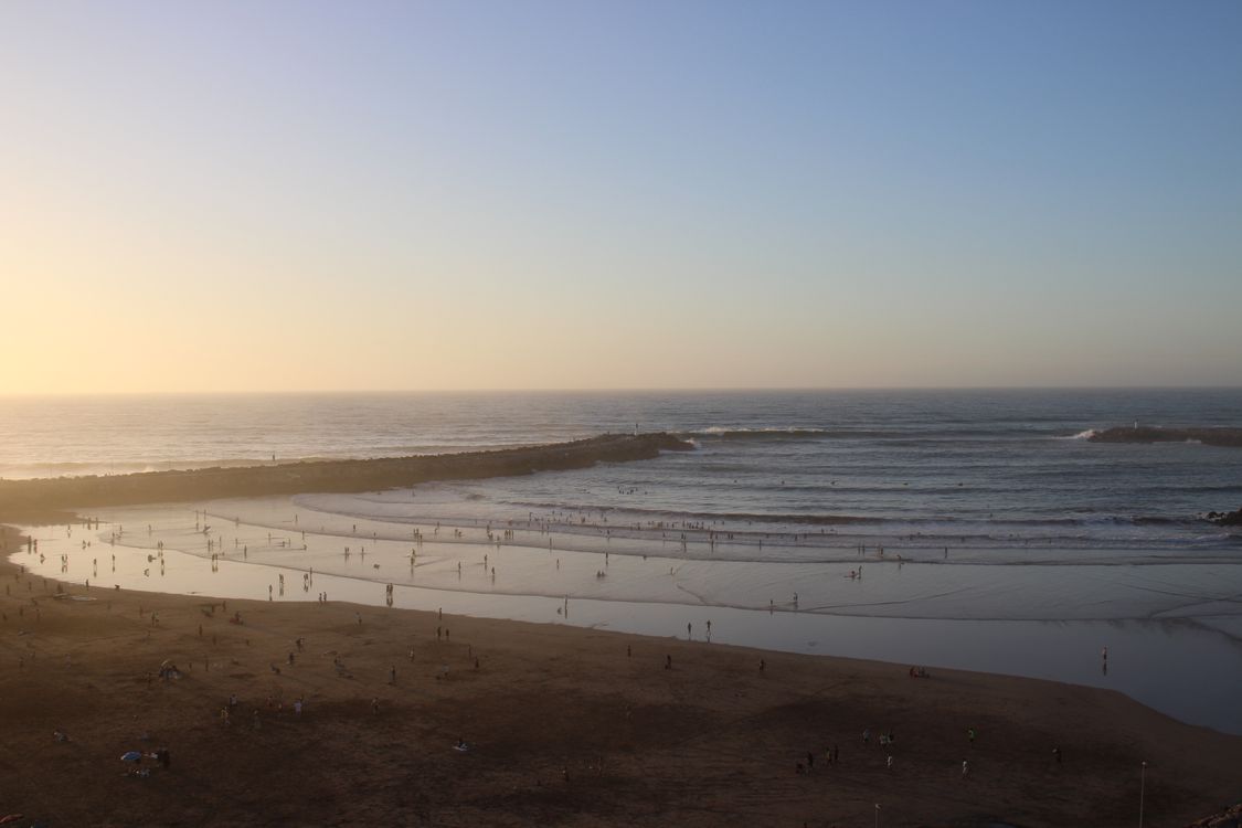 Beach View Rabat Sunset over Beach in Rabat, Morocco · Free Stock Photo