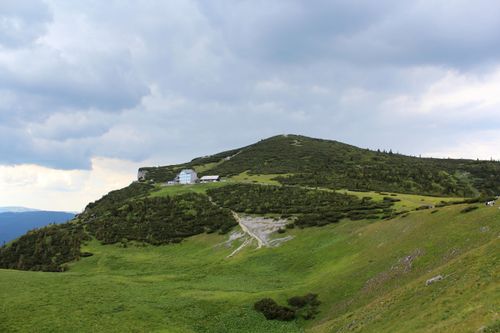Free Explore the breathtaking mountain scenery of Niederösterreich, Austria, under a dramatic sky. Stock Photo