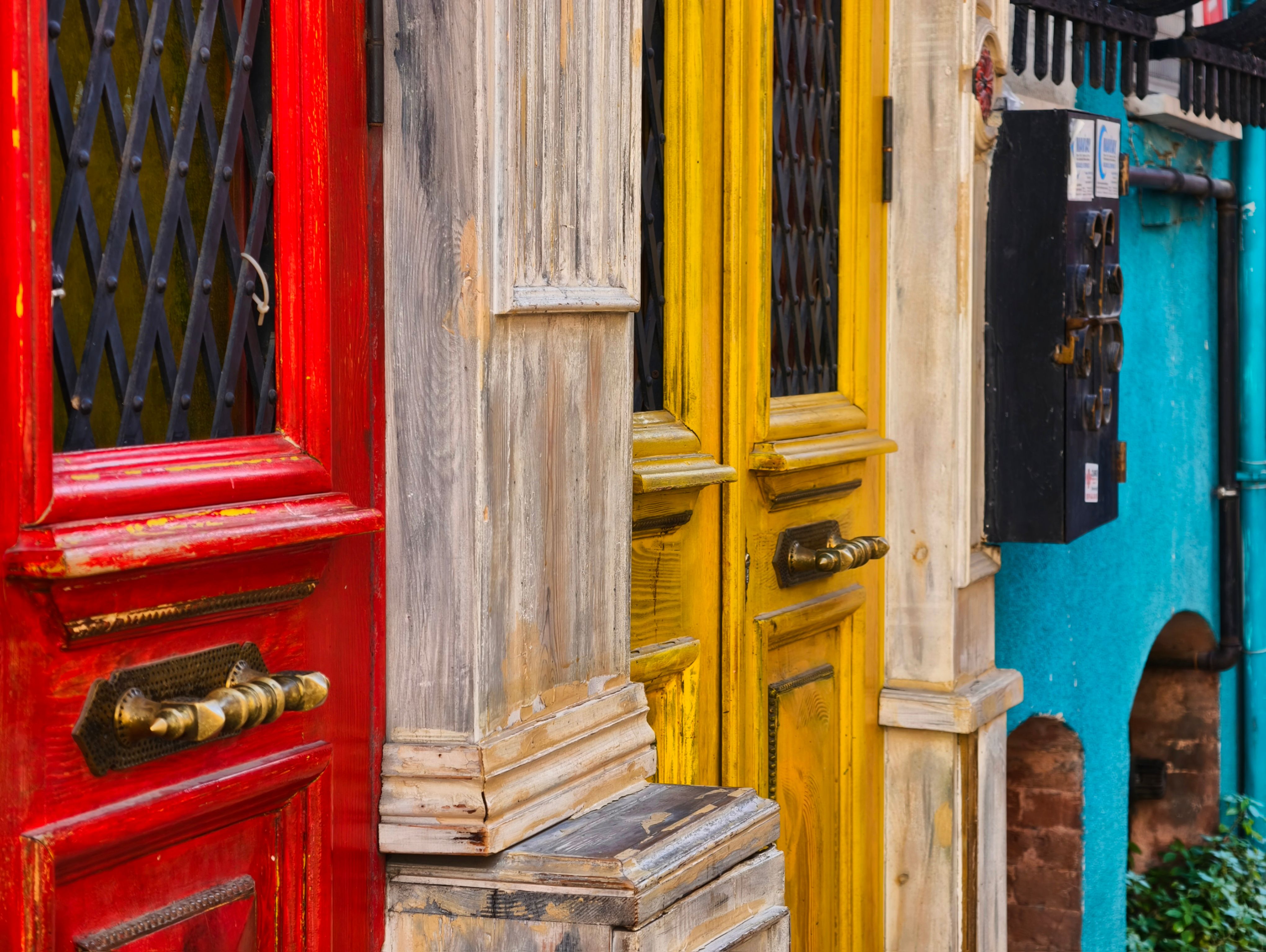 Colorful Columns · Free Stock Photo