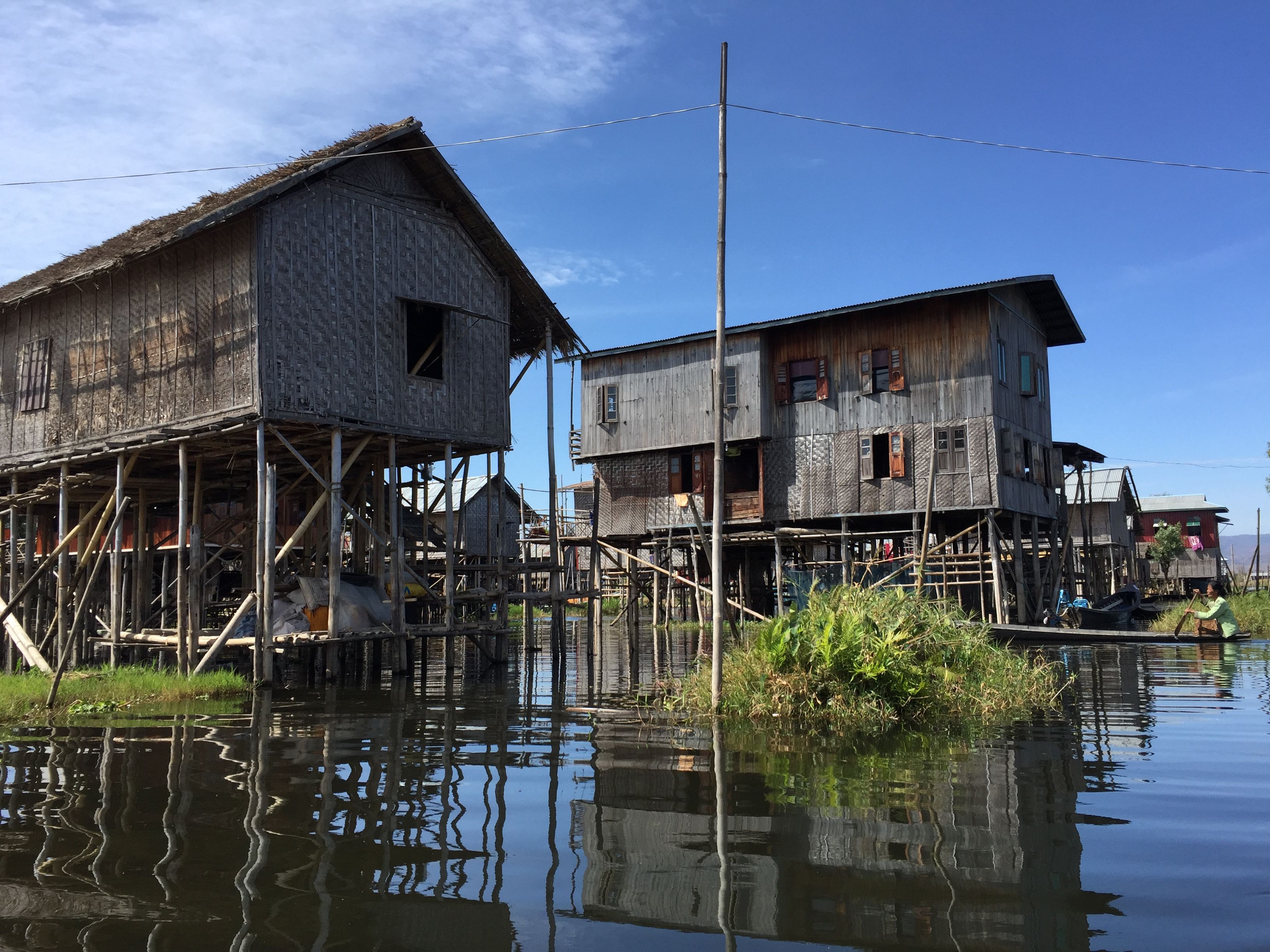 Visite des villages flottants Intha