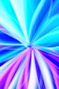 Vibrant Abstract Light Streaks in Blue and Purple