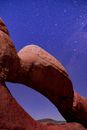 Brown Rock Formation Under Blue Sky
