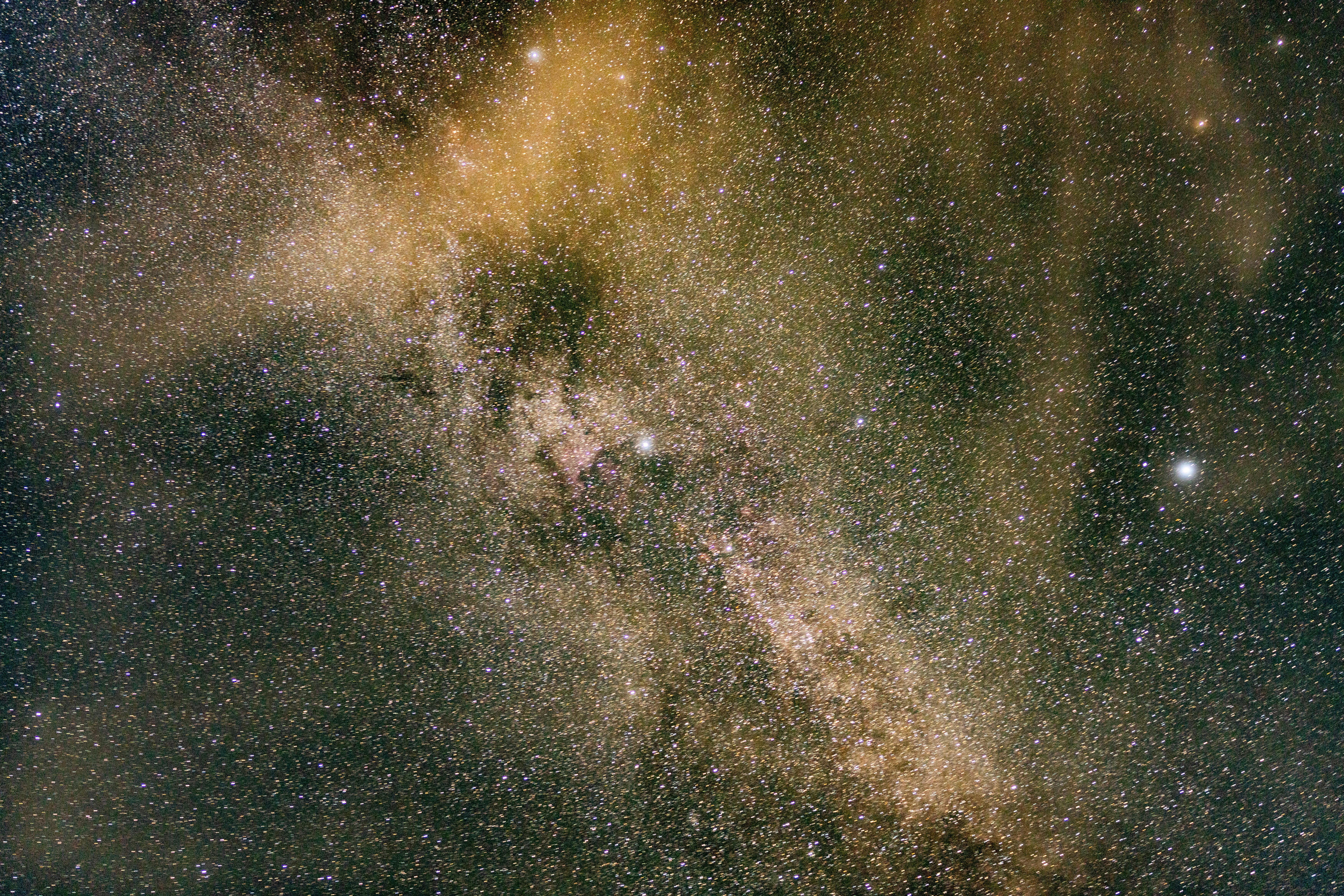 Vivid depiction of the Milky Way galaxy with countless stars visible in the night sky.