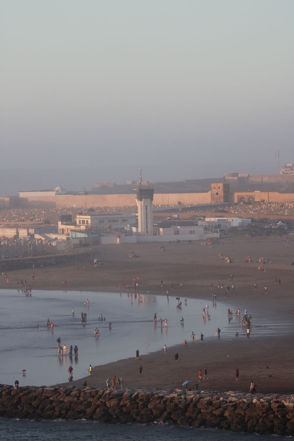 Scenic Beachfront in Rabat, Morocco at Twilight · Free Stock Photo