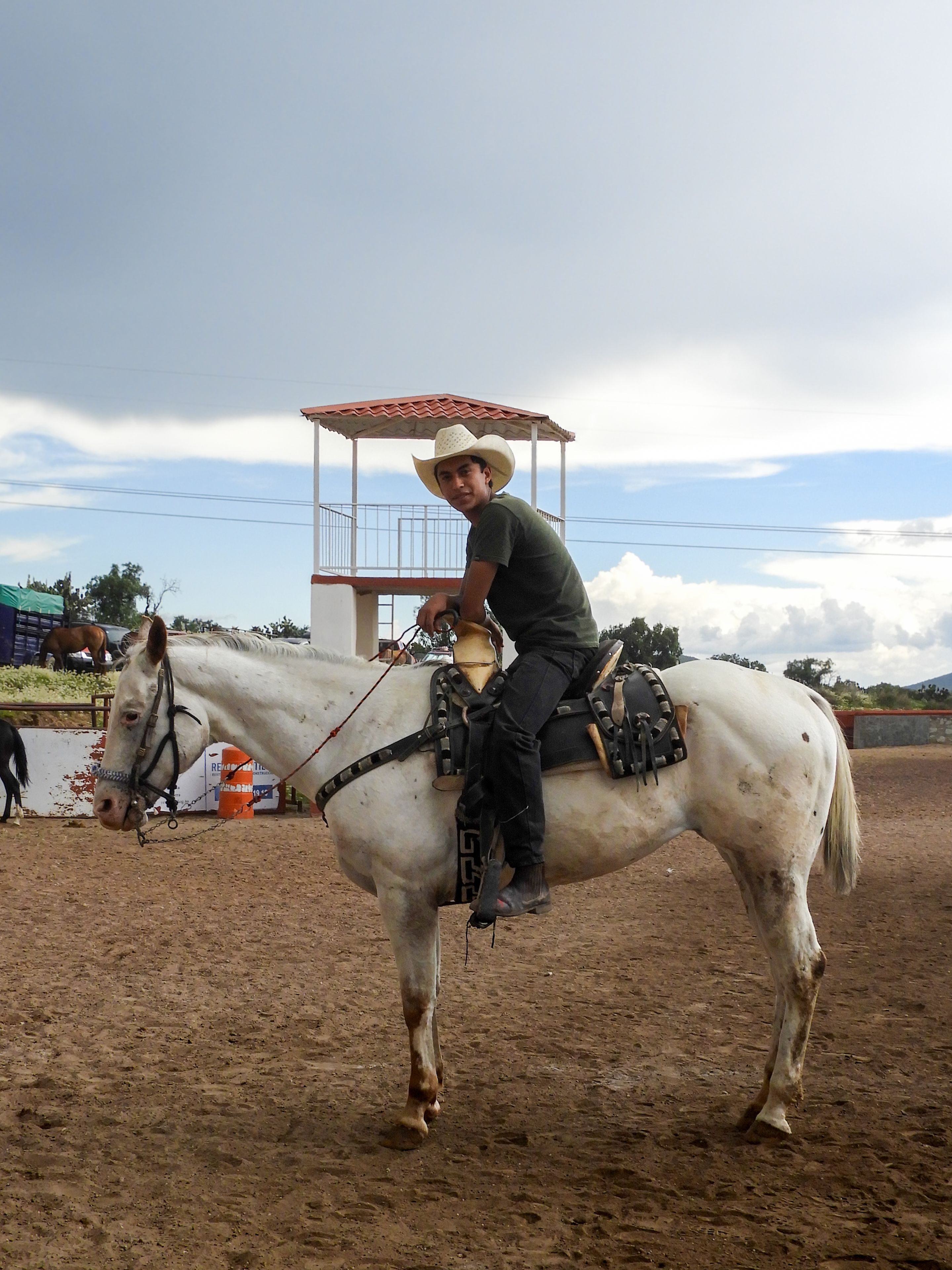 Mexican Cowboy Riding Horse in Hidalgo · Free Stock Photo