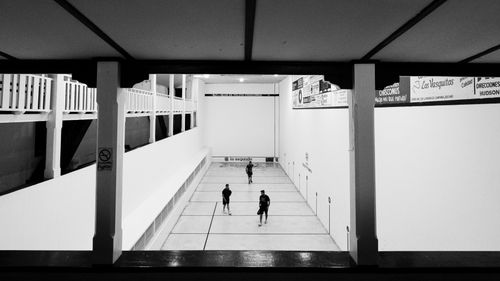 Free Black and white photo capturing an indoor soccer game in Chascomús, Argentina. Stock Photo