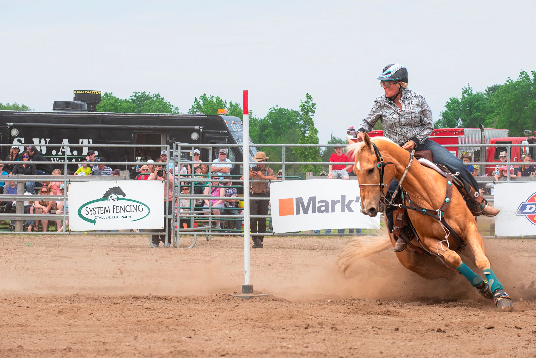 Alexandra Rodeo Barrel Racing Dynamic Rodeo Barrel Racing Action Shot · Free Stock Photo
