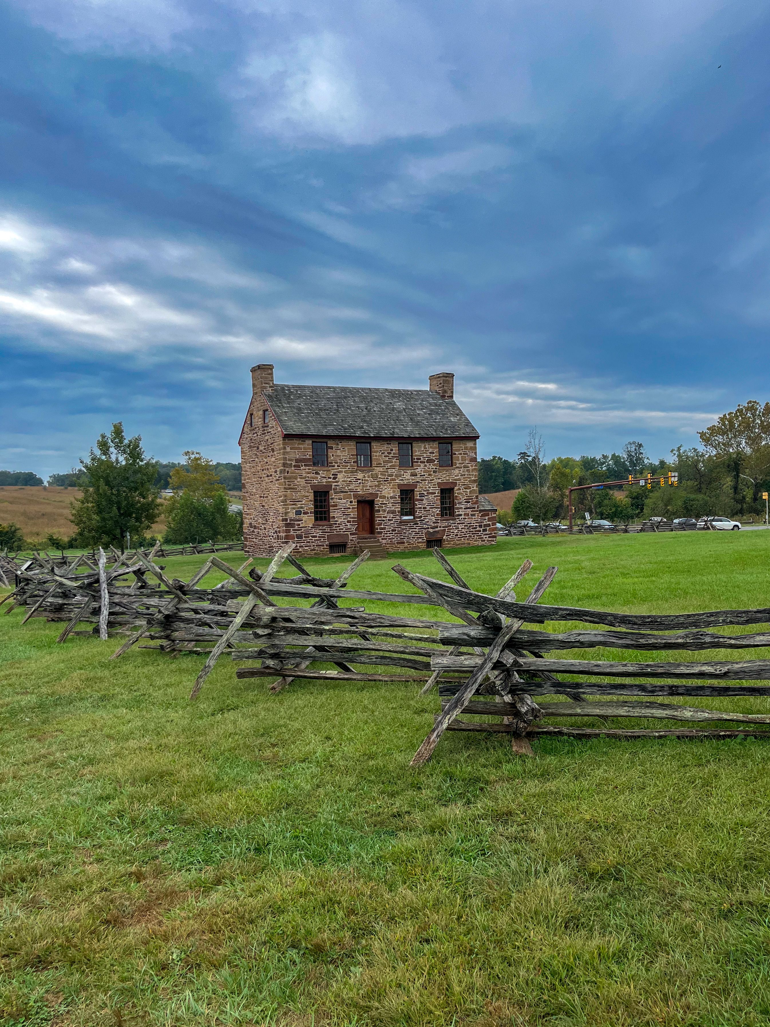 Historic Stone House in Countryside Landscape · Free Stock Photo