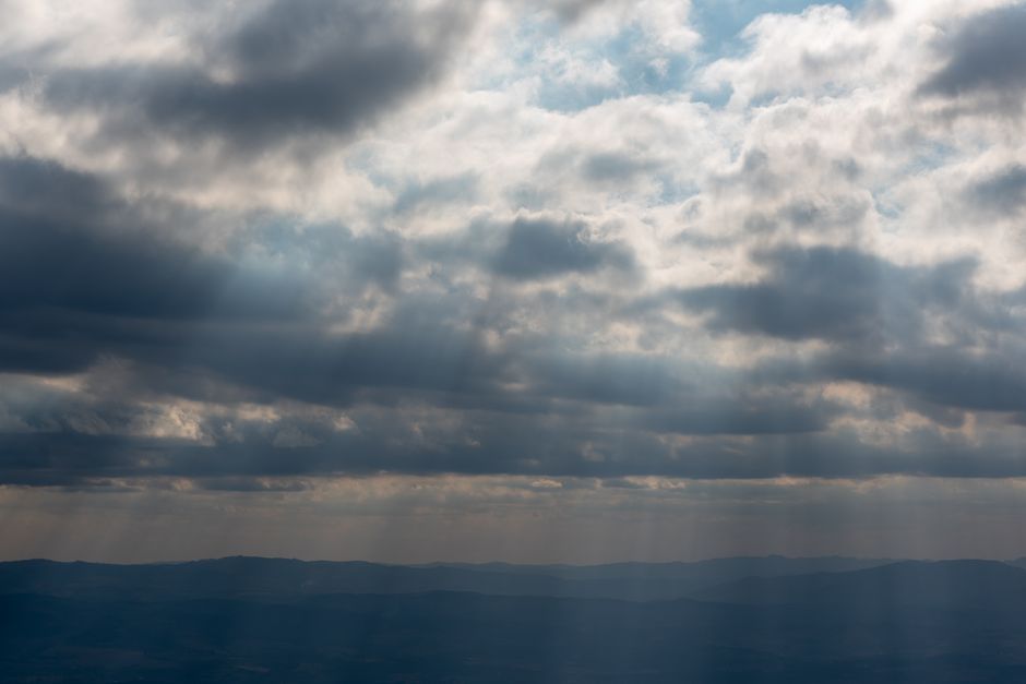 Clouds are shape and value, not fluff