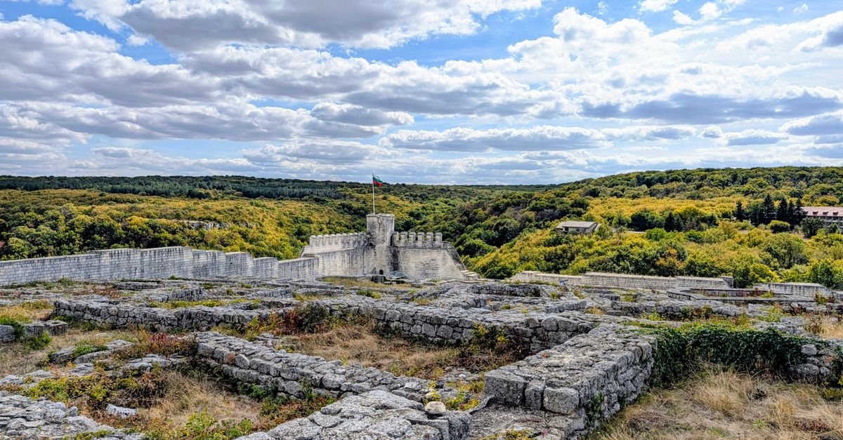 Fort With Spring Ancient Stone Fort Overlooking Lush Forests · Free Stock Photo