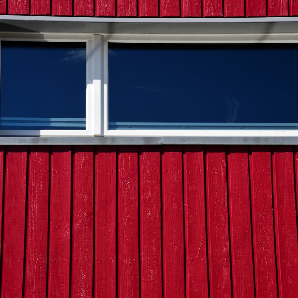 Exterior Painting in West Green — surfaces prepped and cut in by hand