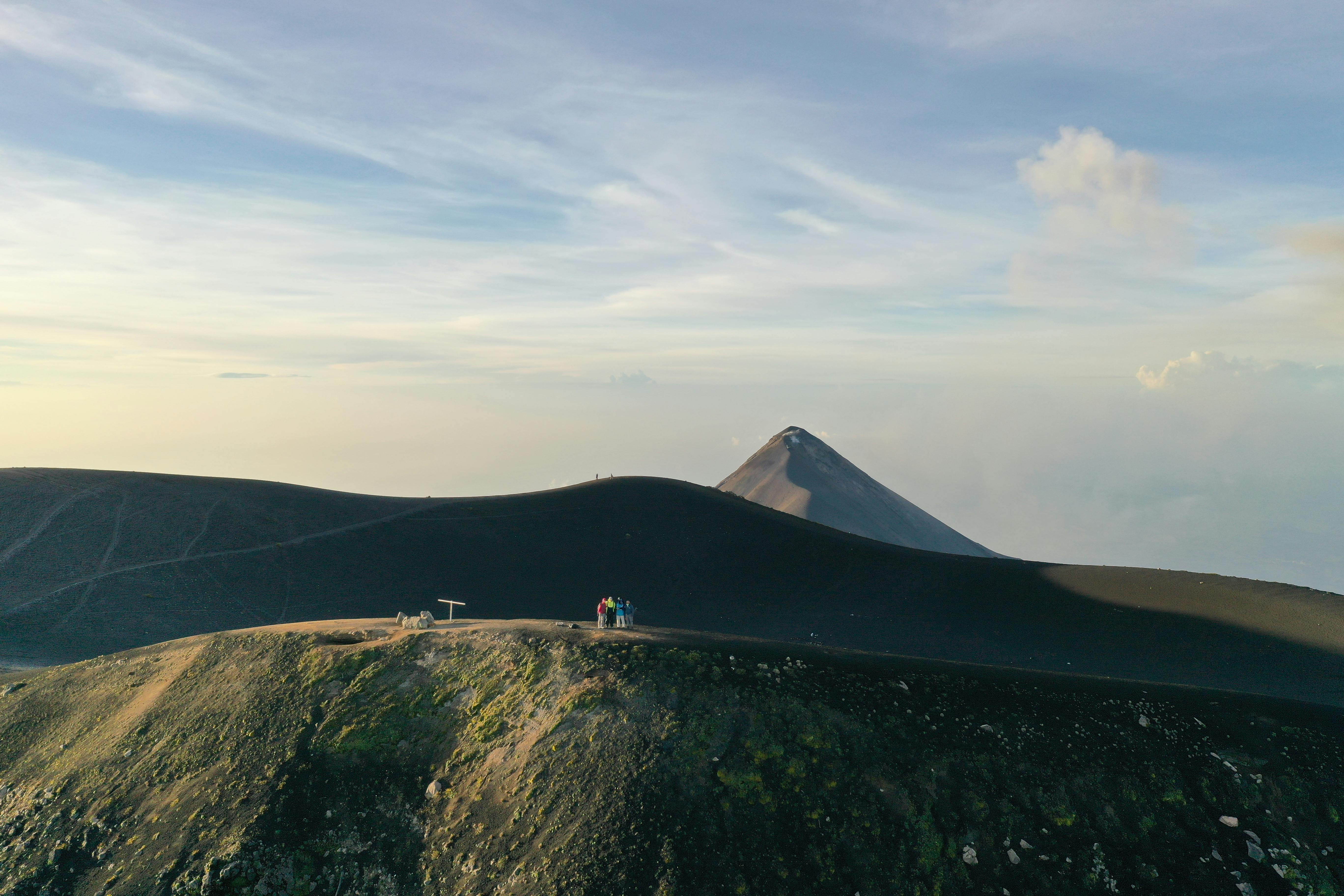 Dark cocktail in glass